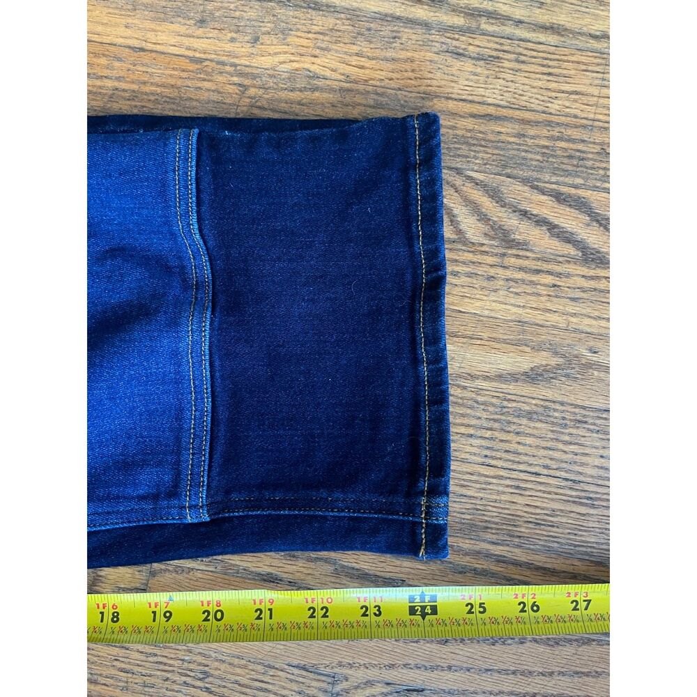 Erdem x Universal Standard Blue Wide Leg Jeans Pants Trousers  Women's Size 8 - Picture 9 of 10